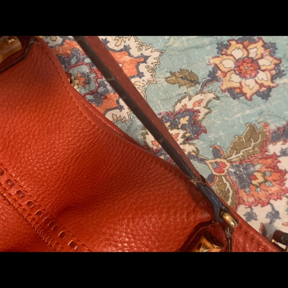 Large Gucci bamboo tote - Picture 9 of 13